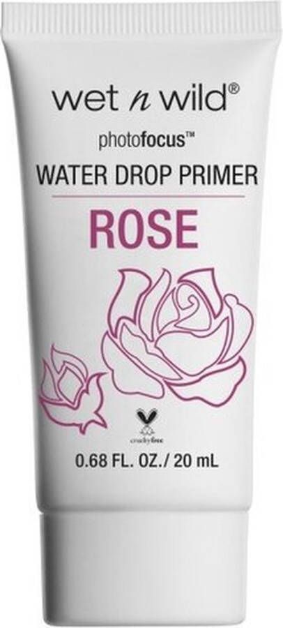 Wet N Wild Wet 'n Wild Photo Focus Water Drop Primer 590A What's Up Rose-Bud? VEGAN Make-up Primer Creme 20 ml