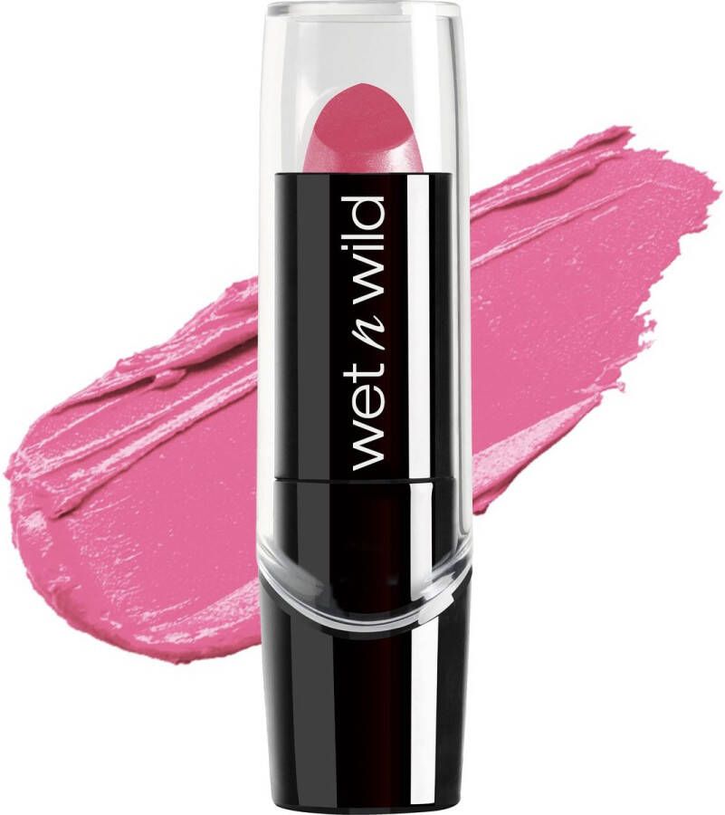 Wet N Wild Wet 'n Wild Silk Finish Lipstick 504A Pink Ice Lippenstift Roze 3.6 g