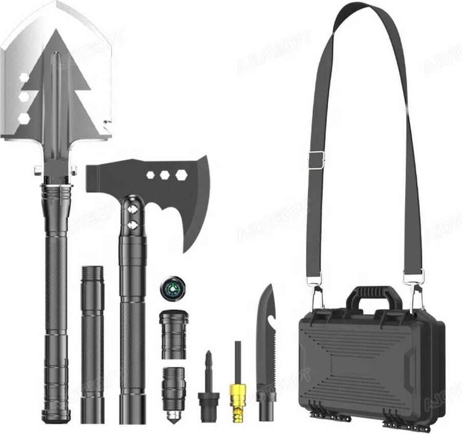 WeXplore Bijl Schep Schop Multifunctionele combinatie gereedschap Bijl Schop