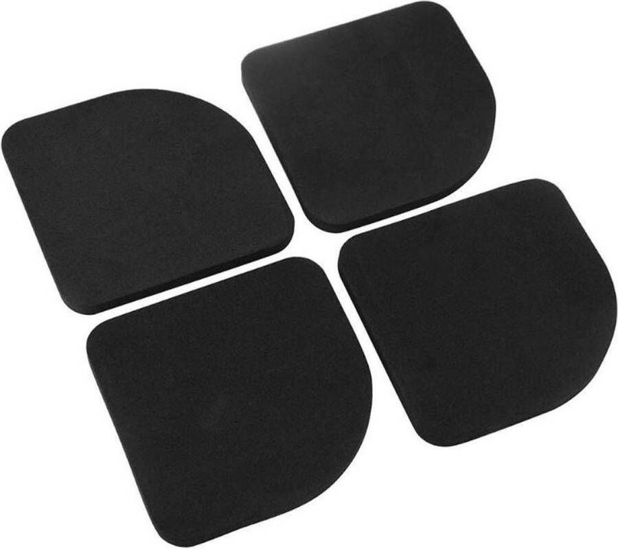 WG Commerce ® Anti Slip matjes voor Wasmachine of droogkast Anti Slip pads Anti trilmatjes 4 stuks
