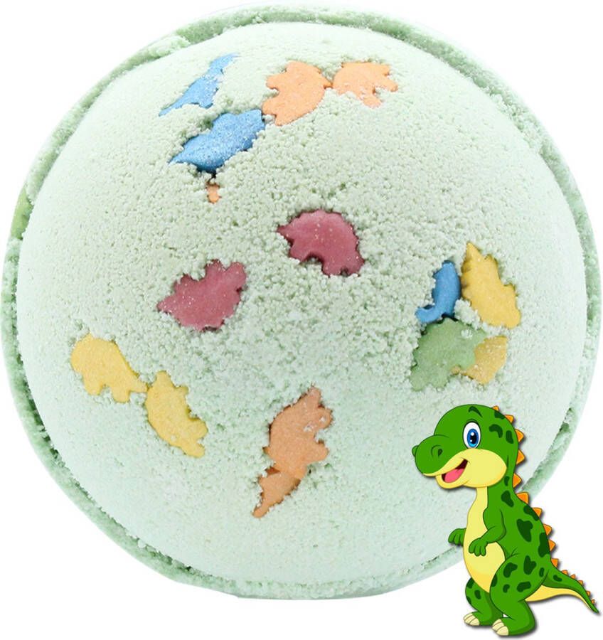 WGifts Funky Bruisbal Dinosaurus Chocolade 180 Gram Bad Bomb