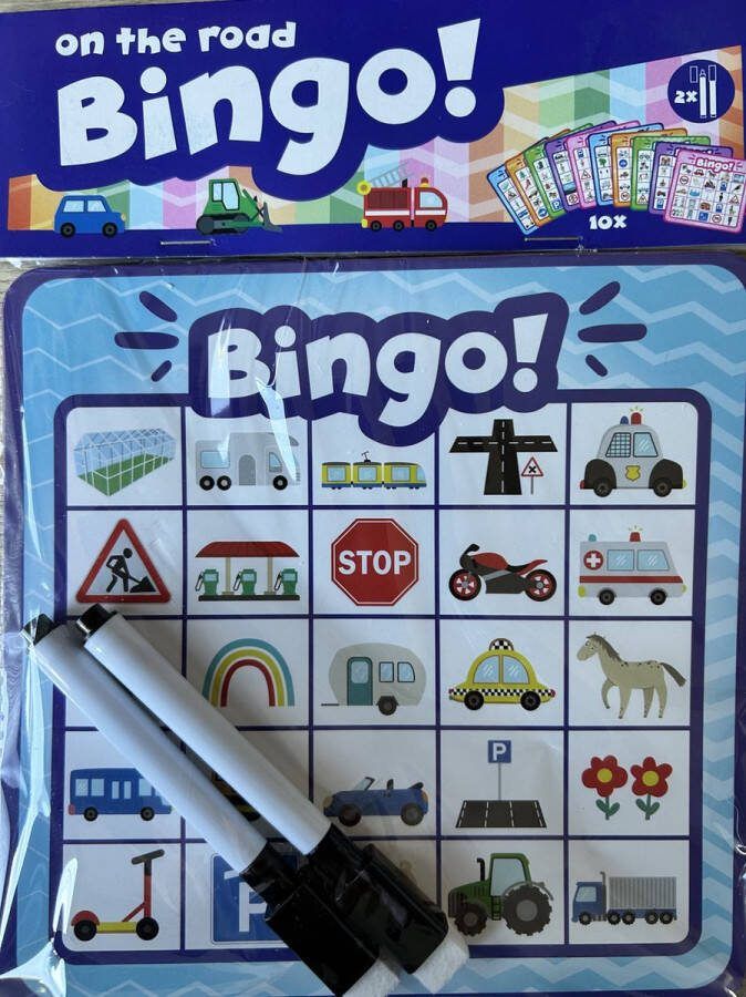 WH On The Road Bingo Voor Onderweg