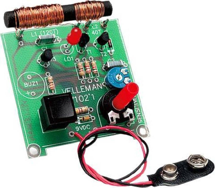 Whadda Exciting Electronics Whadda Soldeerkit DIY handige metaaldetector leidingen kabels en meer detecteren met led-indicatie