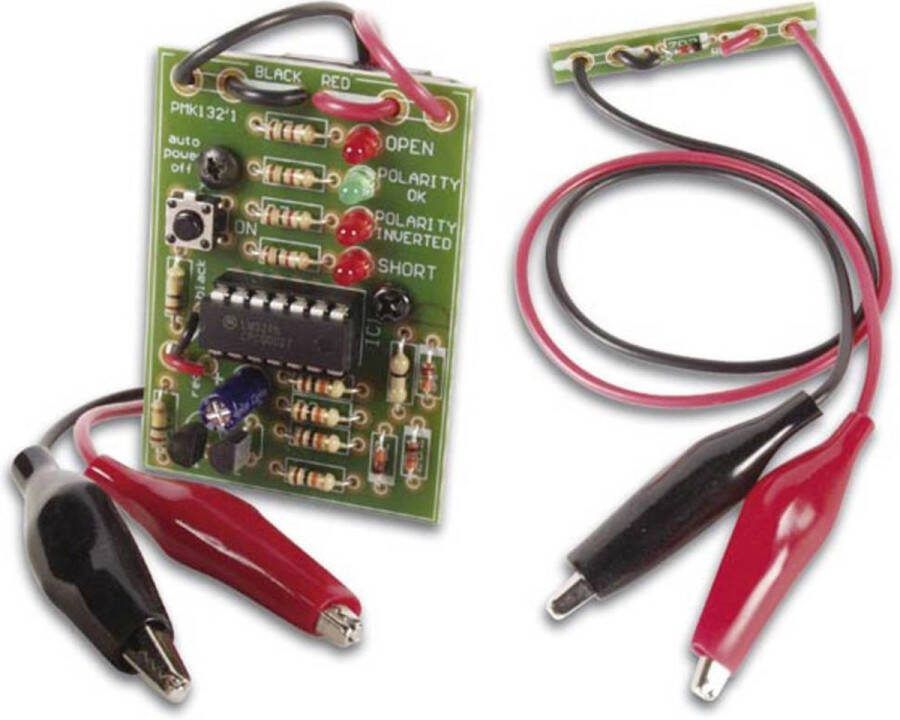 Whadda Exciting Electronics Whadda Soldeerkit DIY kabeltester identificeer onderbrekingen en geleiders ideaal voor luidsprekerkabels