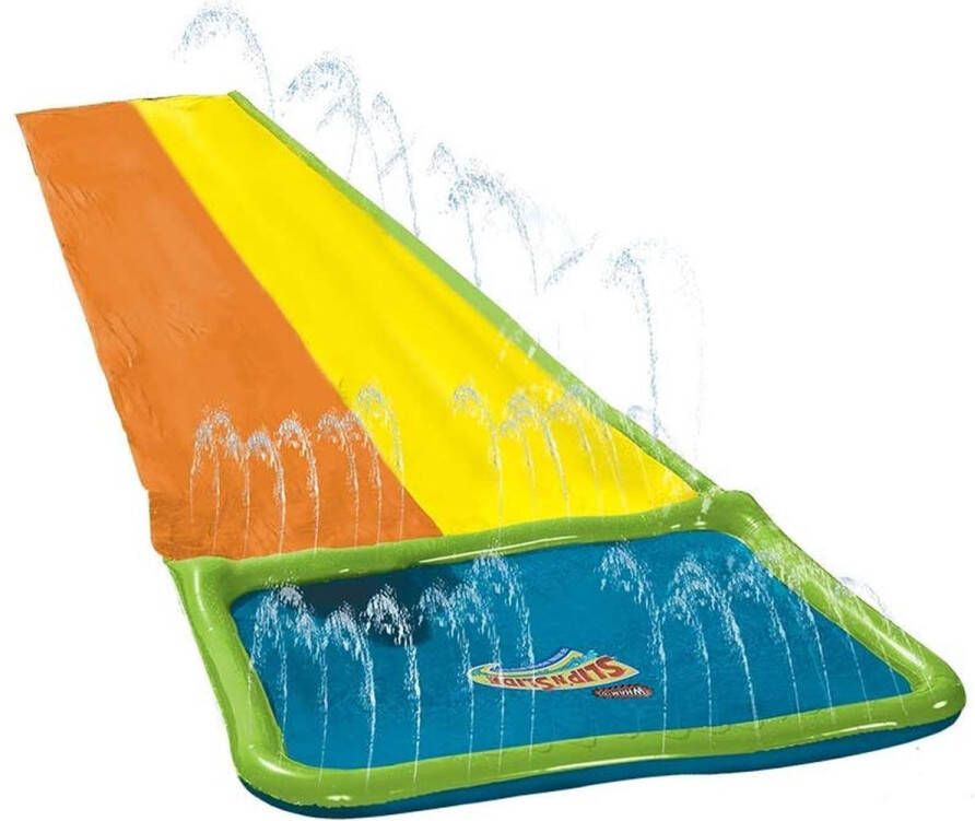 Merkloos Wham-o 16ft Slip &apos;N Slide Double Wave Rider Water Slide