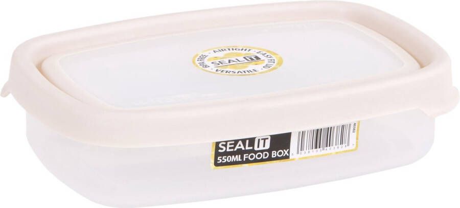 Wham vershoudbak Seal It 550 ml polypropyleen crème
