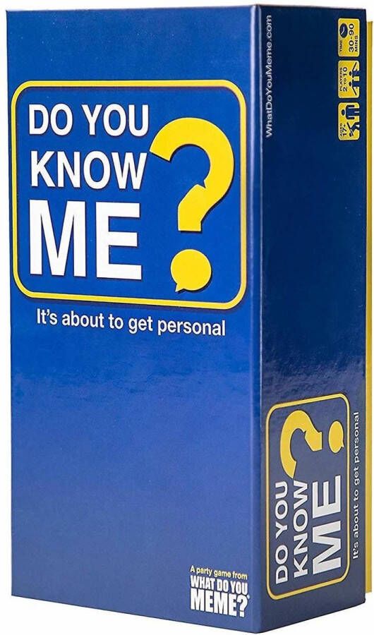 What Do You Meme Do You Know Me ? (Adult Party Game)