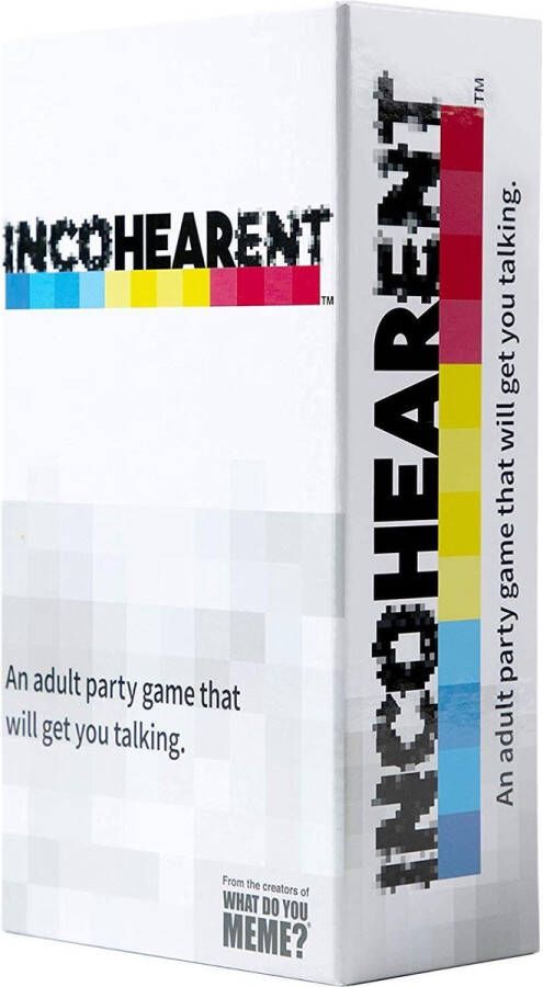 What Do You Meme Incohearent: an English Adult Party game Kaartspel Spelletjes voor Volwassenen 18+ Spel
