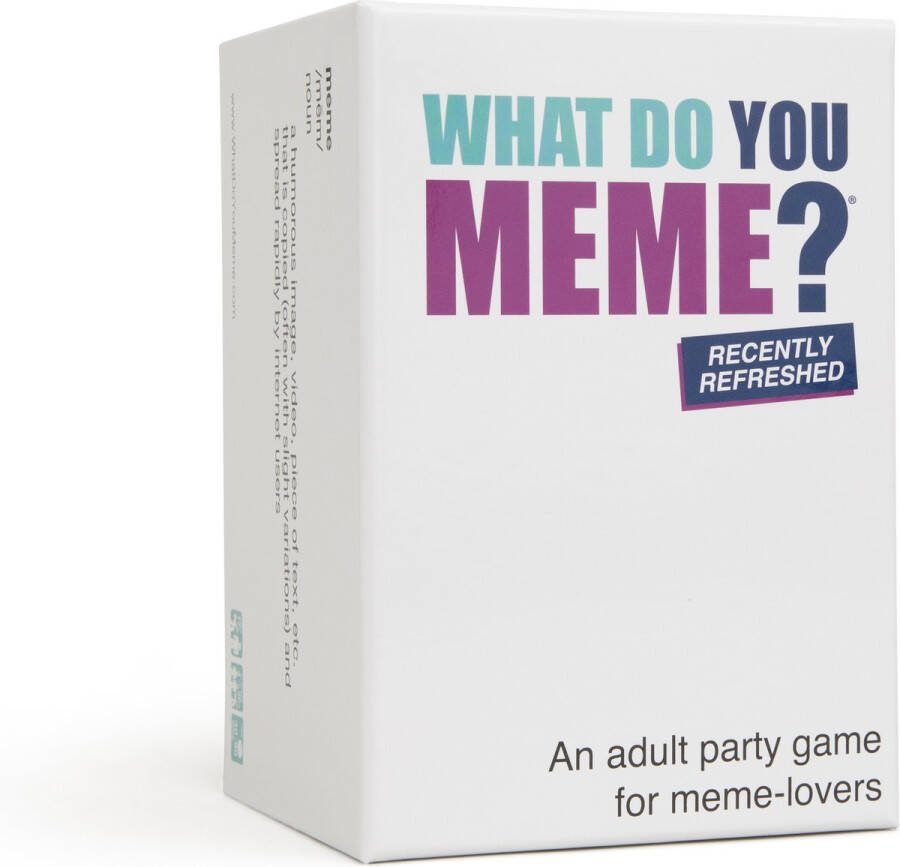 What Do You Meme ? Kaartspel Engelstalige editie