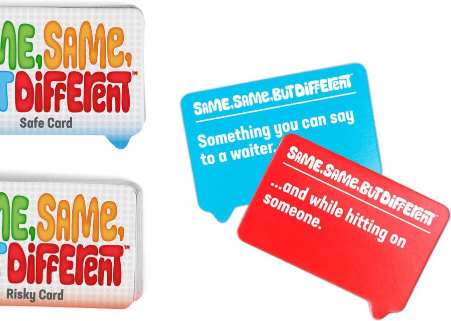 What Do You Meme Same but different Het dubbelzinnige party spel van de makers