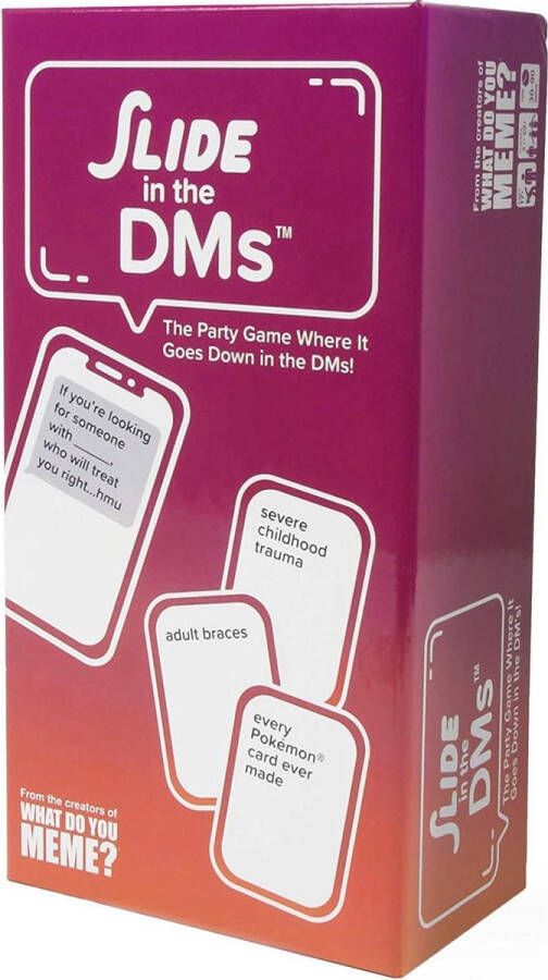 What Do You Meme Slide in the DMs Party Game