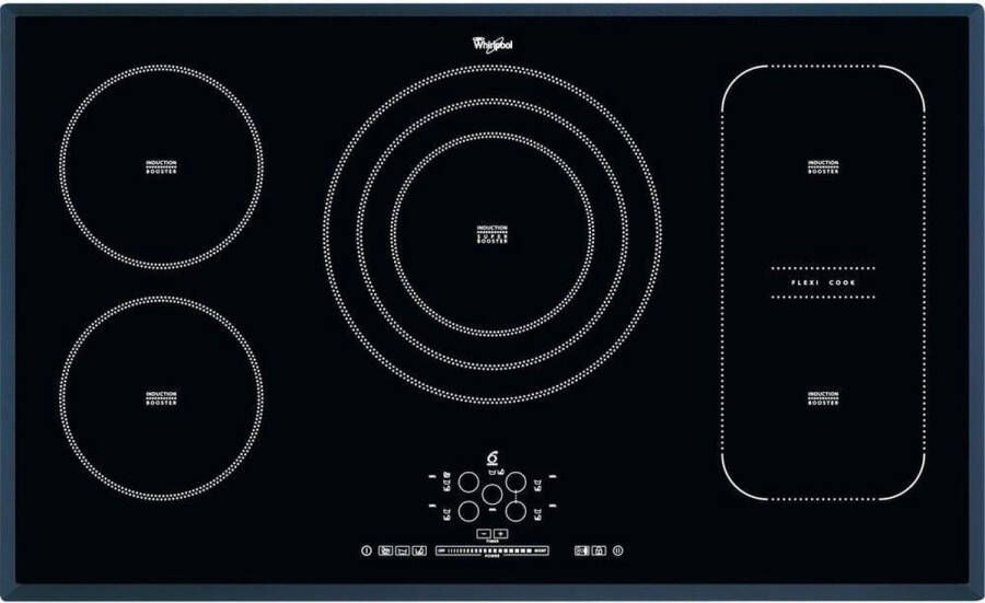 Whirlpool ACM 795 BA Inductie inbouwkookplaat Zwart