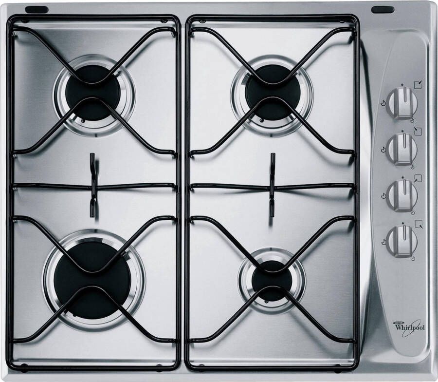 Whirlpool AKM 268 IX Inbouw gaskookplaat