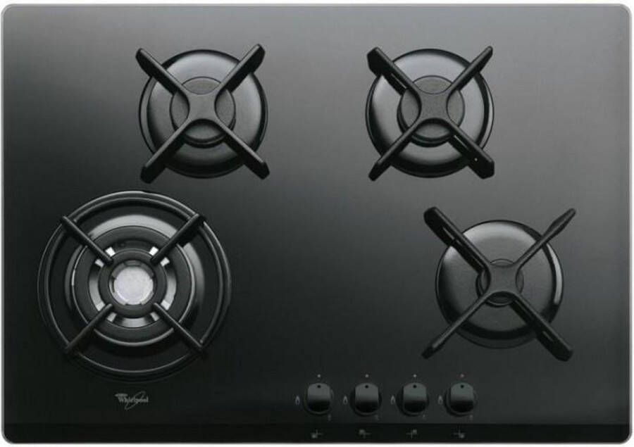 Whirlpool AKT 5000 NB Gas kookplaat Zwart