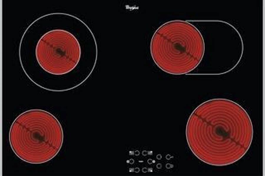 Whirlpool AKT8360LX Keramische kookplaat