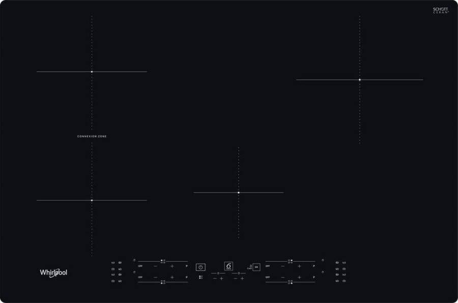 Whirlpool B B4877 NE Inductie kookplaat