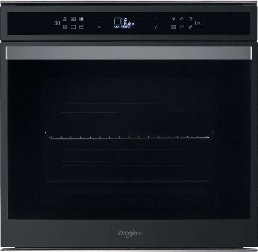 Whirlpool Inbouwoven | Model W6OM44S1PBSS | 73 liter | Pyrolyse-reiniging | 6th Sense-technology