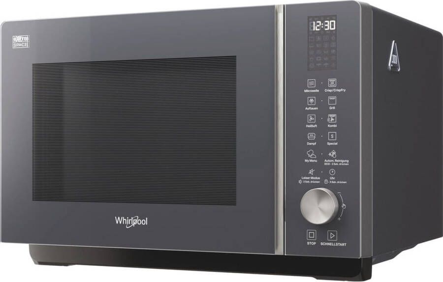 Whirlpool ExtraSpace MWF 259 SG Aanrecht Combinatiemagnetron 25 l 800 W Draaiknop Touch Grijs