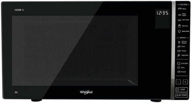 Whirlpool Microgolf Zwart MWP301B | Microgolfovens | Keuken&Koken Microgolf&Ovens | MWP 301 B - Foto 2