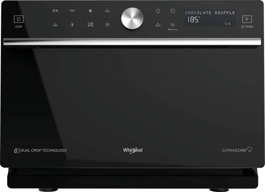 Whirlpool MWP 3391 SB Combi-magnetron 33l 1000W Zwart Zilver