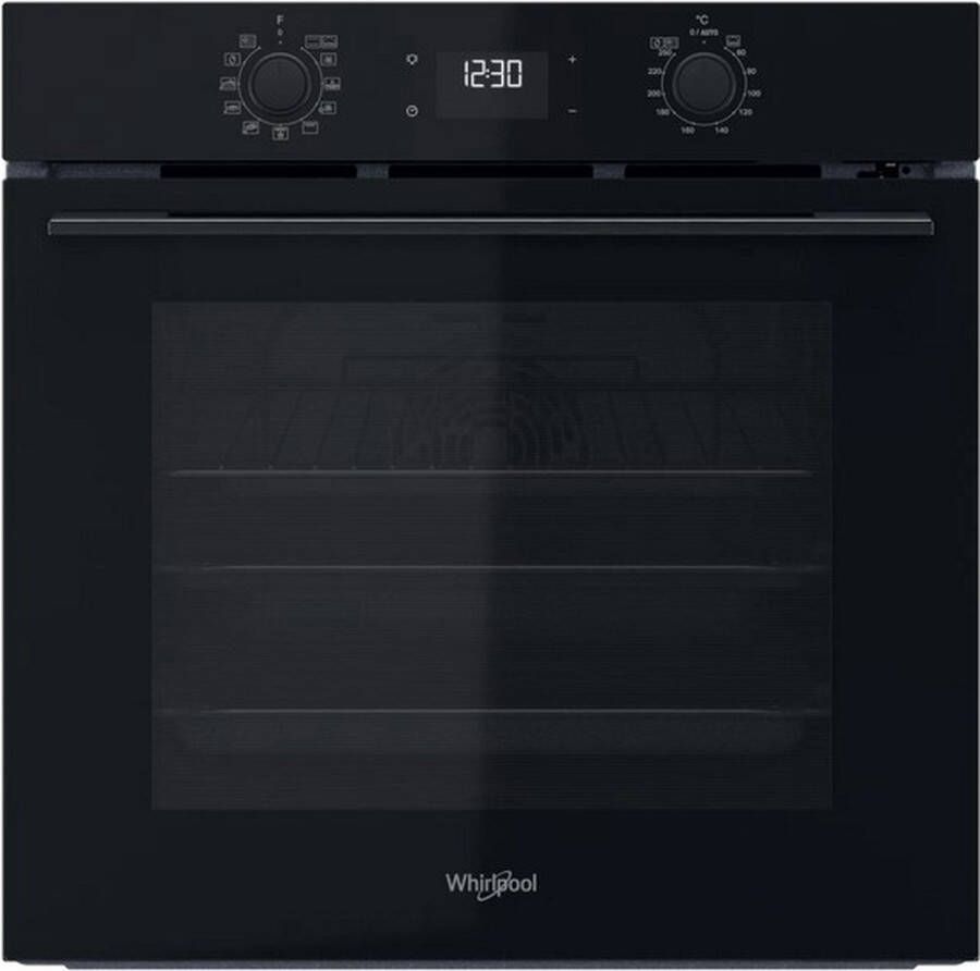 Whirlpool OMK58RU0B Middelmaat Elektrische oven 71 l 3300 W 71 l Hydrolytisch + Pyrolytisch