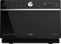 Whirlpool Supreme Chef MWSC 9133 SB Aanrecht Combinatiemagnetron 33 l 1000 W Draaiknop Touch Zwart Zilver - Thumbnail 2
