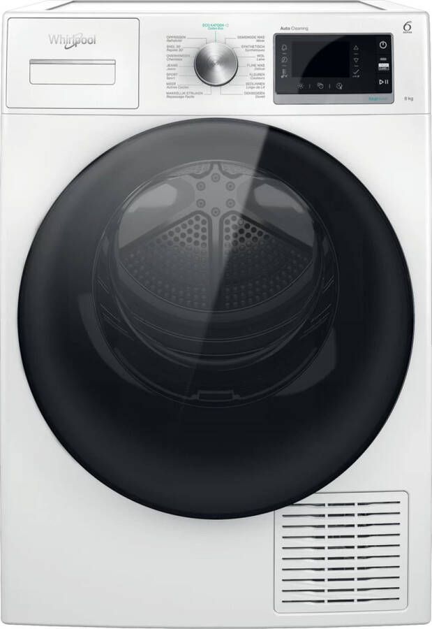 Whirlpool Wasdroger Warmtepomp W6D84WBBE | Wassen&Drogen Solden | Huishouden&Woning Wassen&Drogen | 8003437623691