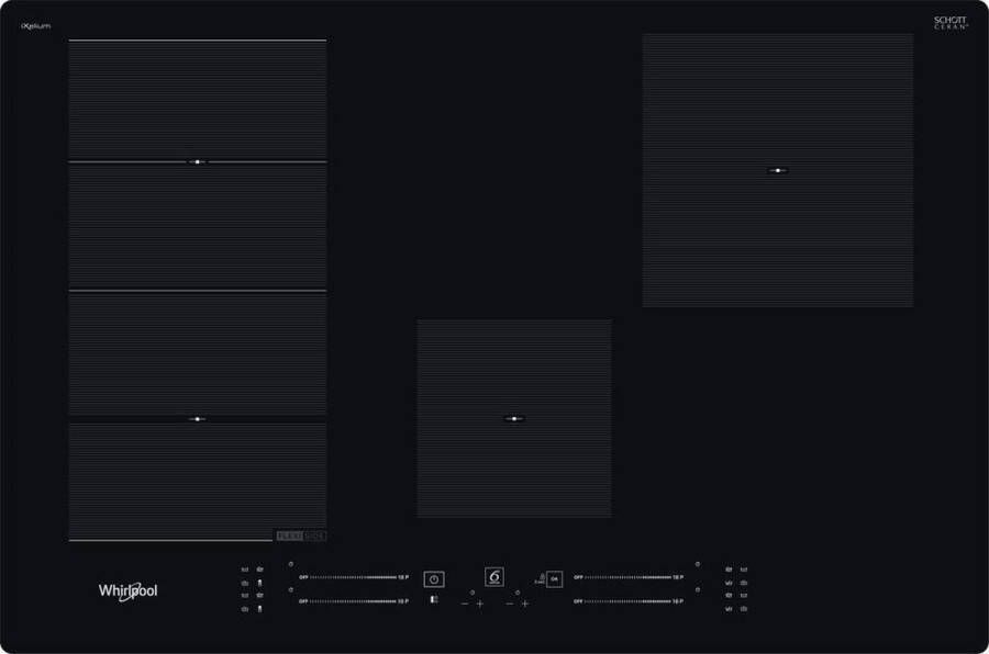 Whirlpool WFS0377NE IXL Inbouw Inductiekookplaat | 4 kookzones