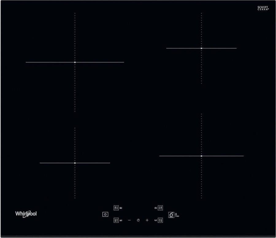 Whirlpool WS Q2760 BF Inbouw Inductiekookplaat Zwart