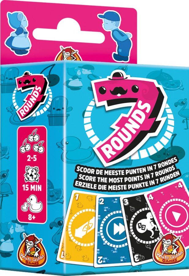 White Goblin Games 7 rounds tuckbox editie Kaartspel