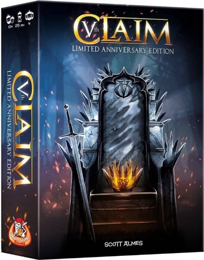 White Goblin Games Claim 5 jaar Jubileumeditie Kaartspel