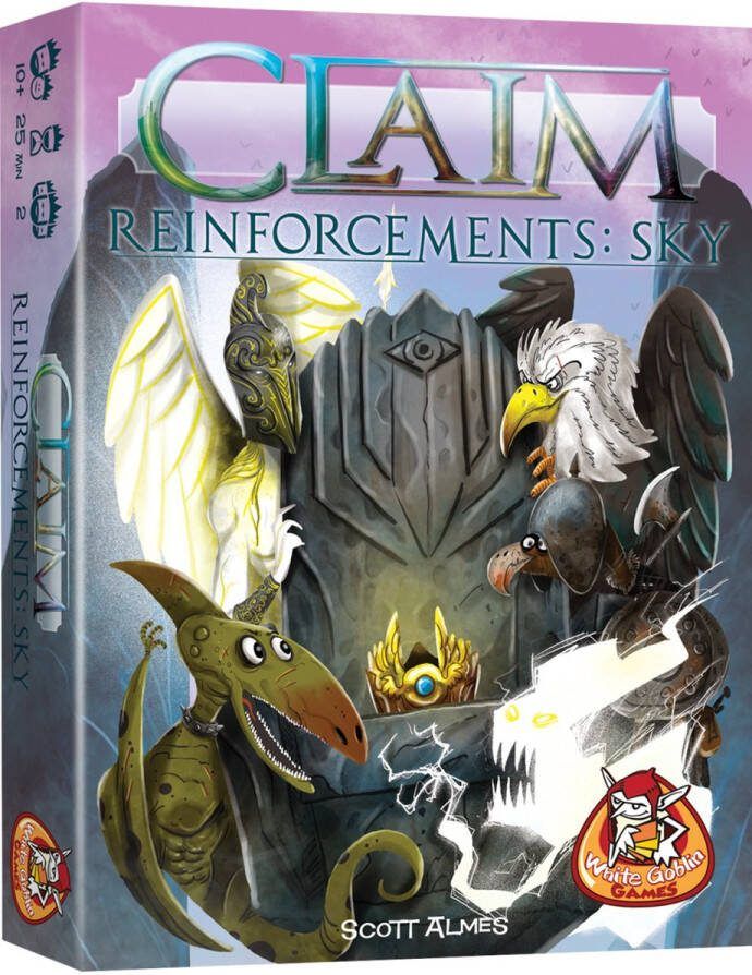 White Goblin Games Claim Reinforcements: Sky uitbreiding