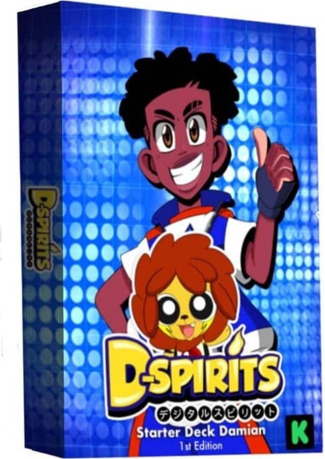 White Goblin Games D-SPIRITS Starter Deck Blauw (Damian) Kaartspel