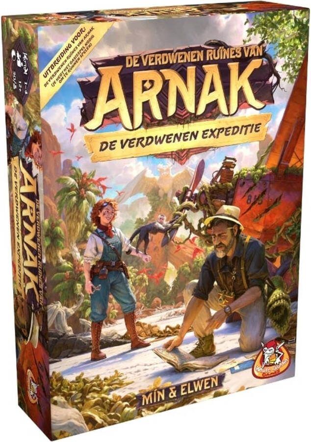 White Goblin Games De Verdwenen Ruïnes van Arnak: De Verdwenen Expeditie uitbreiding