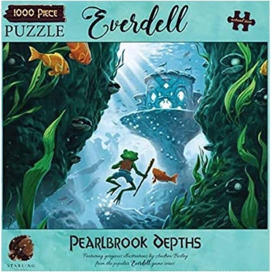 White Goblin Games Everdell Puzzel: Pearlbrook Depths