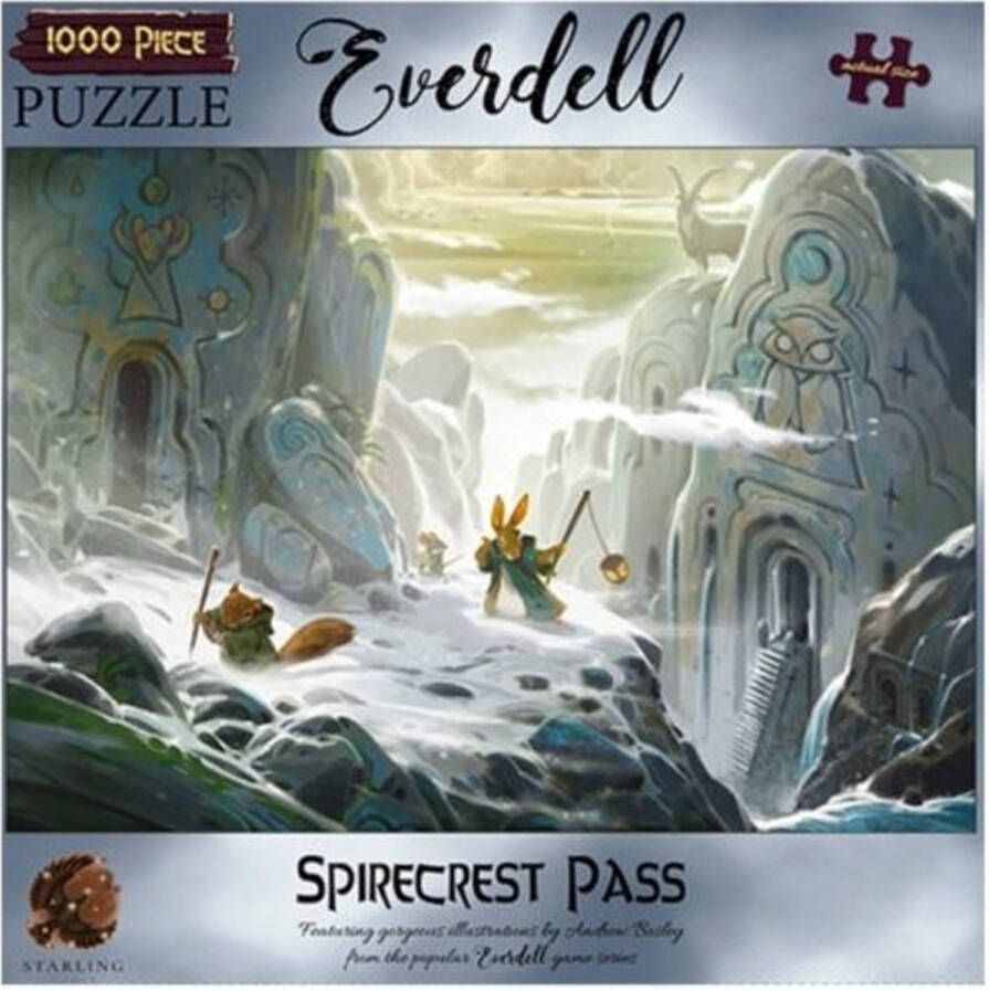 White Goblin Games Everdell Puzzel Spirecrest Pass Puzzel