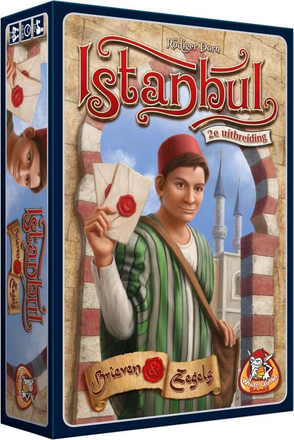 White Goblin Games uitbreiding Istanbul: brieven en zegels