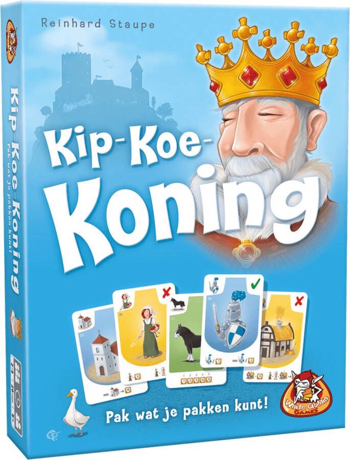 White Goblin Games Kip-Koe-Koning Kaartspel