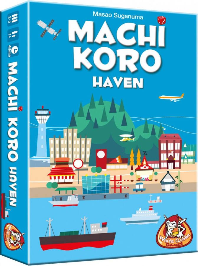 White Goblin Games Machi Koro Haven Uitbreiding Kaartspel