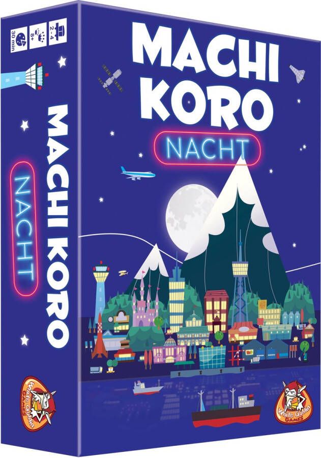 White Goblin Games Machi Koro Nacht Basisspel dobbelspel