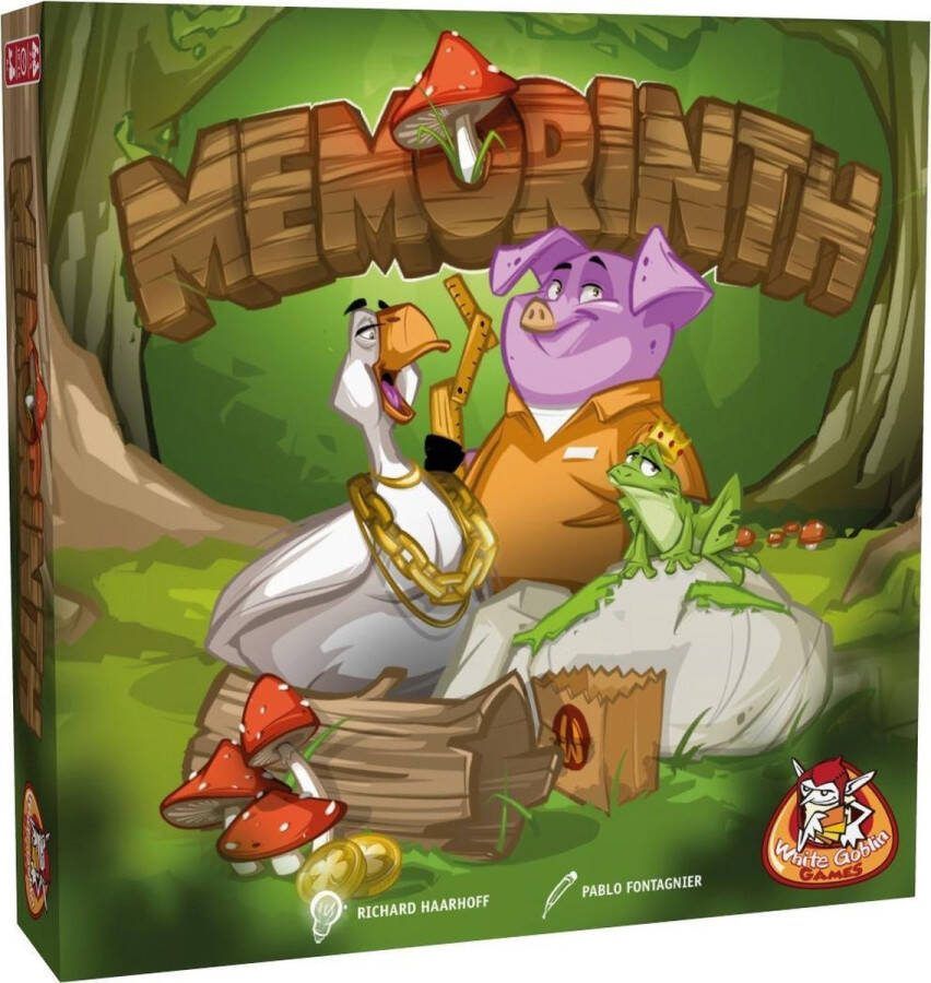 White Goblin Games gezelschapsspel Memorinth junior 46-delig