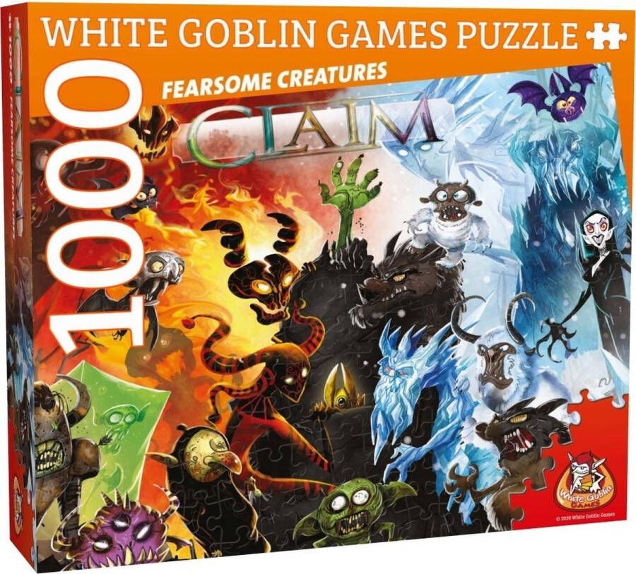 White Goblin Games Puzzel 1000 Stukjes Volwassenen Legpuzzel Claim 1 Puzzel 1000 Stukjes