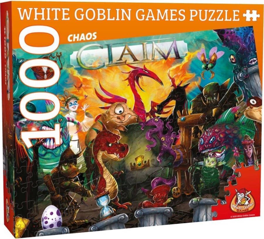 White Goblin Games Puzzel 1000 Stukjes Volwassenen Legpuzzel Claim 3 Puzzel 1000 Stukjes