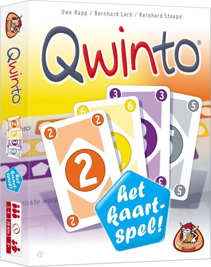 White Goblin Games Qwinto: Het Kaartspel