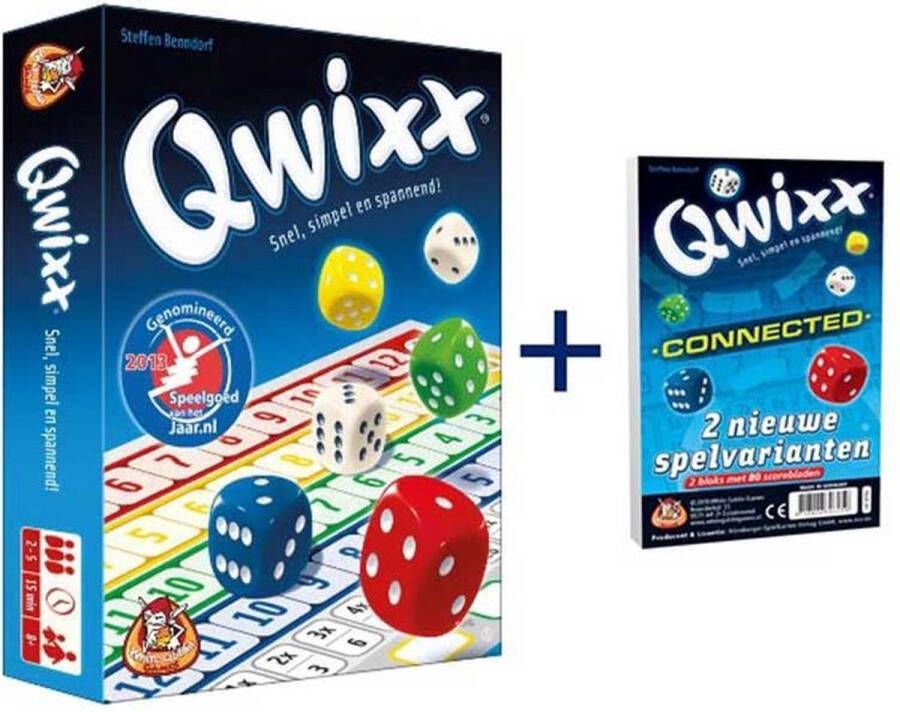 White Goblin Games Qwixx en Qwixx Connected voordeelbundel