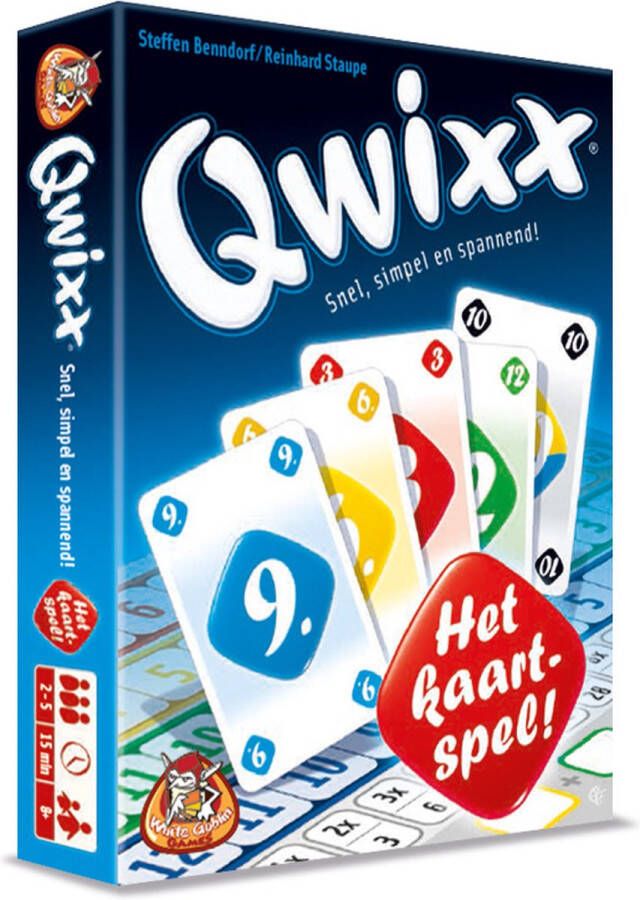 White Goblin Games kaartspel Qwixx Het Kaartspel 8+