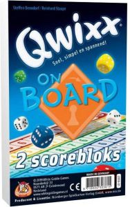 White Goblin Games Dobbelspel Qwixx On Board Bloks (Extra Scorebloks) 8+