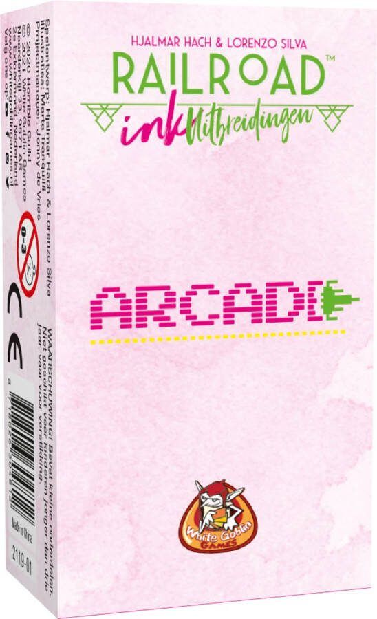 White Goblin Games Railroad Ink: Arcade uitbreiding