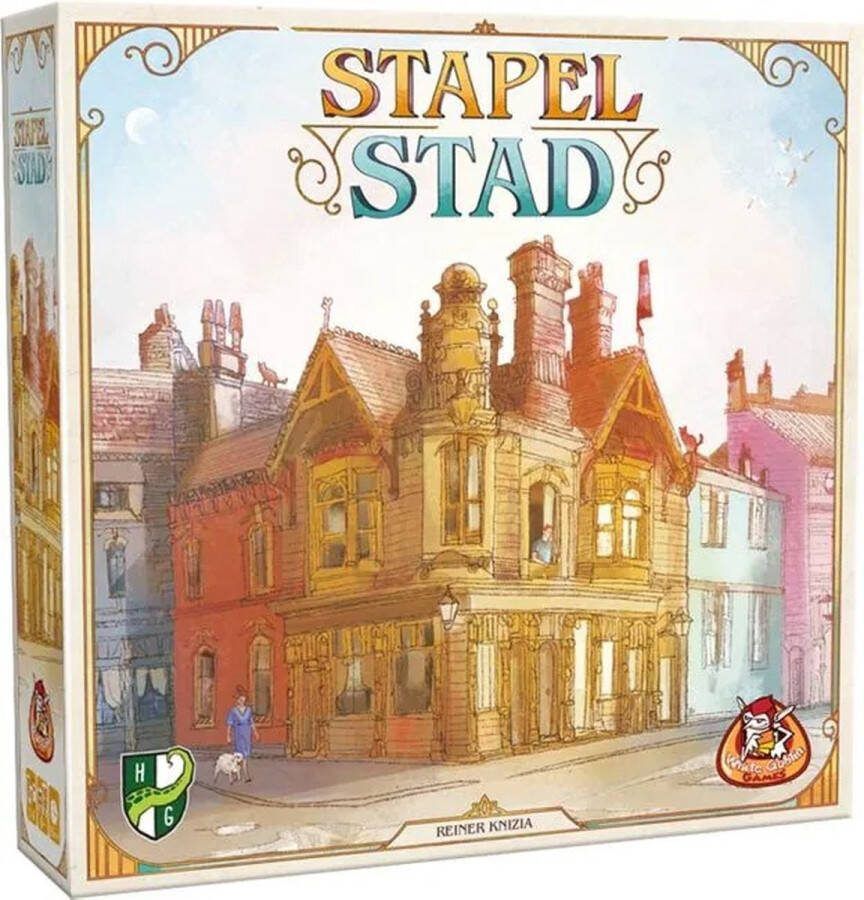 White Goblin Games Stapelstad Bordspel