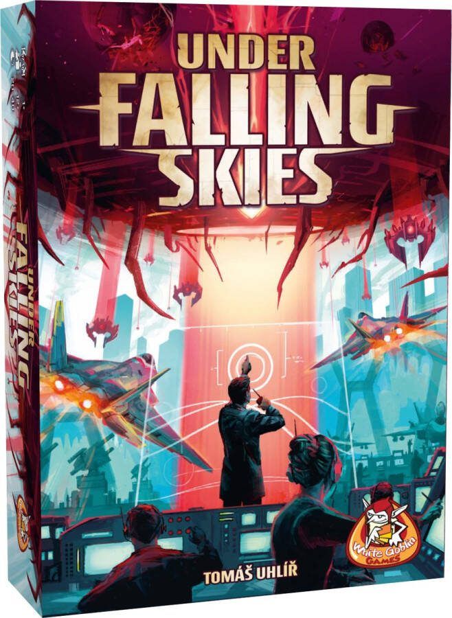 White Goblin Games Under Falling Skies solo bordspel